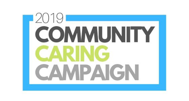 2019 Community Caring Campaign logo